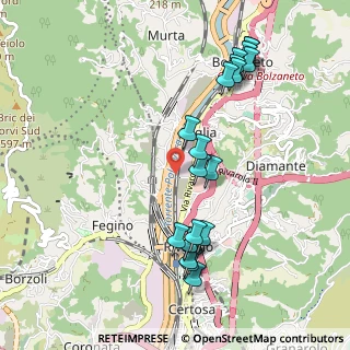 Mappa Via Lepanto, 16161 Genova GE, Italia (1.0805)