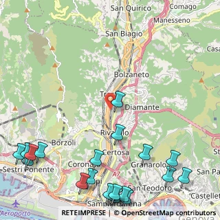 Mappa Via Lepanto, 16161 Genova GE, Italia (3.418)