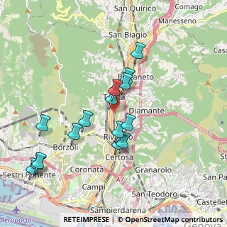 Mappa Via Lepanto, 16161 Genova GE, Italia (1.87067)