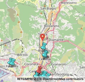Mappa Via Lepanto, 16161 Genova GE, Italia (3.41368)