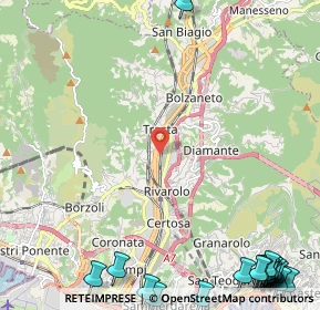 Mappa Via Lepanto, 16161 Genova GE, Italia (4.086)