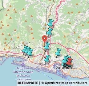 Mappa Via Lepanto, 16161 Genova GE, Italia (4.37688)