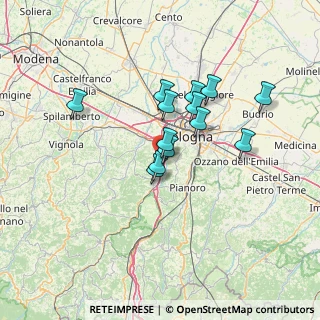 Mappa Viale Giovanni XXIII, 40037 Sasso Marconi BO, Italia (10.82692)