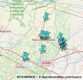 Mappa Via della Lavanda, 48024 Massa lombarda RA, Italia (6.33077)