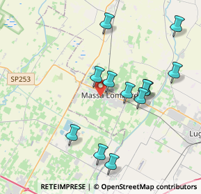 Mappa Via della Lavanda, 48024 Massa lombarda RA, Italia (3.92333)