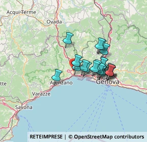 Mappa Piazza Municipio, 16010 Mele GE, Italia (10.2585)