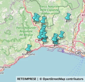 Mappa Piazza Municipio, 16010 Mele GE, Italia (4.725)