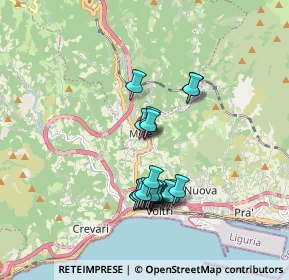 Mappa Piazza Municipio, 16010 Mele GE, Italia (1.5685)