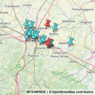 Mappa Via Fosse Ardeatine, 40064 Ozzano dell'Emilia BO, Italia (11.32471)