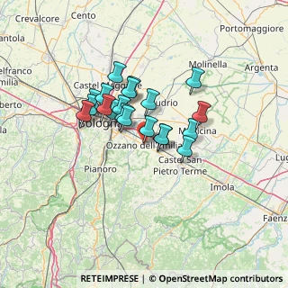 Mappa Viale Giovanni XXIII, 40064 Ozzano dell'Emilia BO, Italia (10.068)