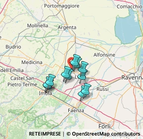 Mappa Via Belfiore, 48020 Sant'agata Sul Santerno RA, Italia (9.23636)
