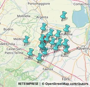 Mappa Via Belfiore, 48020 Sant'agata Sul Santerno RA, Italia (9.99611)