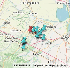 Mappa Via Belfiore, 48020 Sant'agata Sul Santerno RA, Italia (9.5325)