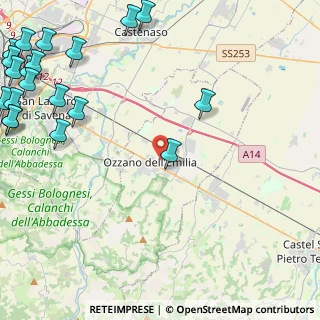 Mappa Viale Sport, 40064 Ozzano dell'Emilia BO, Italia (7.373)