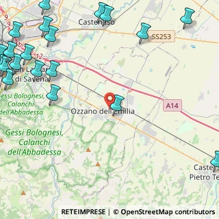 Mappa Viale Sport, 40064 Ozzano dell'Emilia BO, Italia (7.451)
