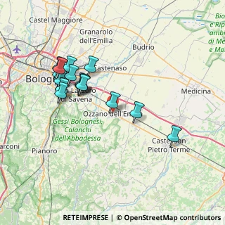 Mappa Via IV Novembre, 40064 Ozzano dell'Emilia BO, Italia (7.7035)