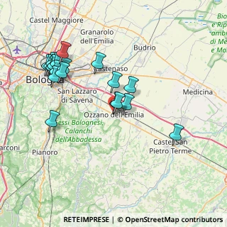 Mappa Via IV Novembre, 40064 Ozzano dell'Emilia BO, Italia (8.307)