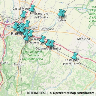Mappa Via IV Novembre, 40064 Ozzano dell'Emilia BO, Italia (9.698)