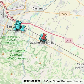 Mappa Via IV Novembre, 40064 Ozzano dell'Emilia BO, Italia (4.17714)