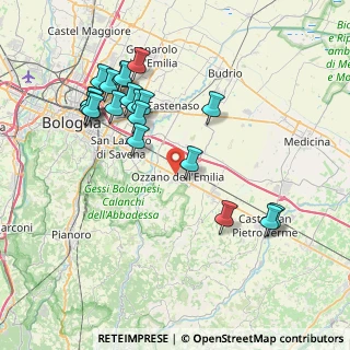 Mappa CAP, 40064 Ozzano dell'Emilia BO, Italia (8.3545)