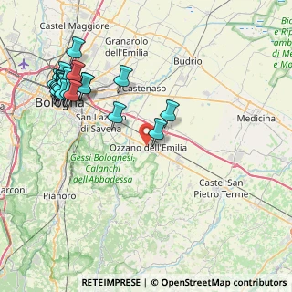 Mappa CAP, 40064 Ozzano dell'Emilia BO, Italia (10.0215)