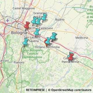 Mappa CAP, 40064 Ozzano dell'Emilia BO, Italia (6.90636)