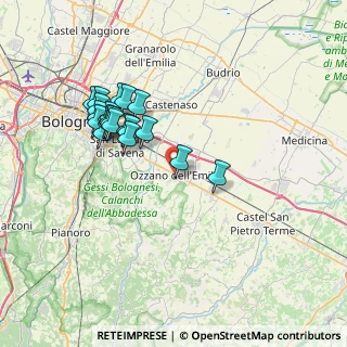 Mappa CAP, 40064 Ozzano dell'Emilia BO, Italia (7.0645)