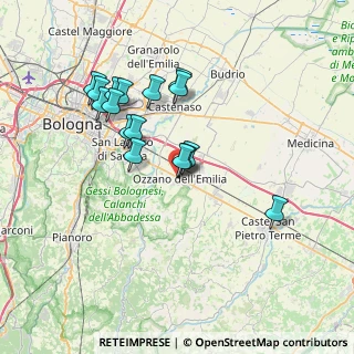 Mappa CAP, 40064 Ozzano dell'Emilia BO, Italia (6.68125)