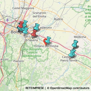 Mappa CAP, 40064 Ozzano dell'Emilia BO, Italia (9.4165)