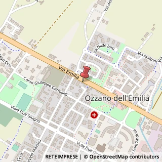 Mappa Via Emilia, 84, 40064 Ozzano dell'Emilia, Bologna (Emilia Romagna)