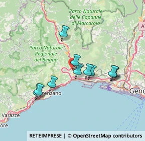 Mappa Via Ferriera, 16010 Mele GE, Italia (6.34091)