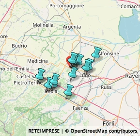Mappa 48024 Massa lombarda RA, Italia (9.32867)