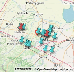 Mappa 48024 Massa lombarda RA, Italia (11.0145)