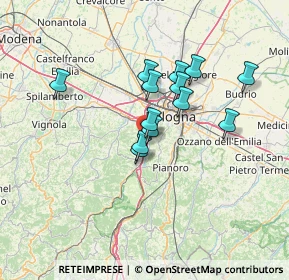 Mappa Via Longara, 40037 Borgonuovo BO, Italia (10.77462)