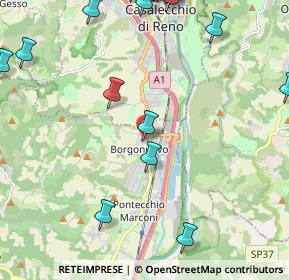 Mappa Via Longara, 40037 Borgonuovo BO, Italia (3.1955)