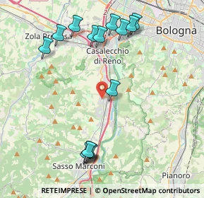 Mappa Via Longara, 40037 Borgonuovo BO, Italia (4.67643)