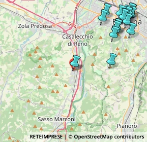 Mappa Via Longara, 40037 Borgonuovo BO, Italia (6.4225)