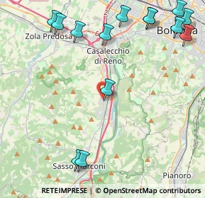 Mappa Via Longara, 40037 Borgonuovo BO, Italia (5.90357)