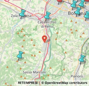 Mappa Via Longara, 40037 Borgonuovo BO, Italia (7.36909)