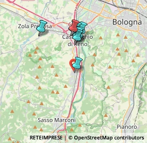 Mappa Via Longara, 40037 Borgonuovo BO, Italia (3.41273)