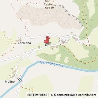 Mappa Località Caneto,  11, 43025 Palanzano, Parma (Emilia Romagna)