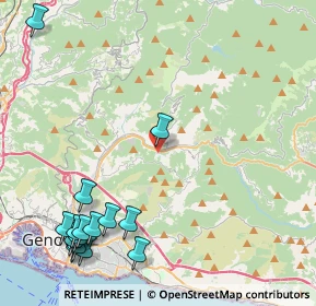 Mappa Via Gualco, 16165 Genova GE, Italia (5.93533)