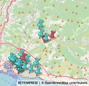Mappa Via Gualco, 16165 Genova GE, Italia (5.304)