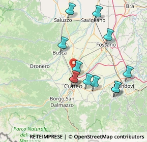 Mappa Via villafalletto, 12100 Cuneo CN, Italia (14.56417)