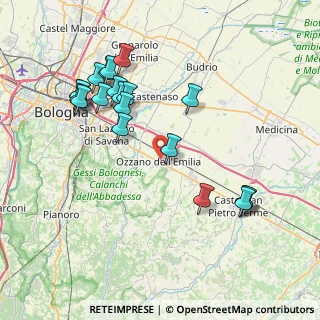 Mappa Parco di, 40064 Ozzano dell'Emilia BO, Italia (8.4805)