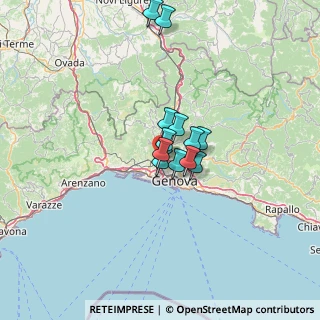 Mappa Via Rivarolo, 16161 Genova GE, Italia (8.73083)