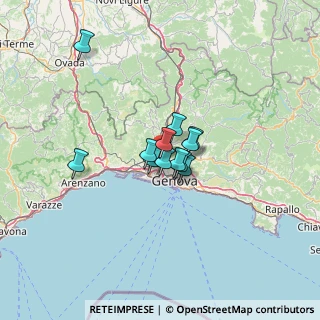 Mappa Via Rivarolo, 16161 Genova GE, Italia (7.76083)