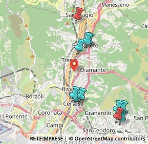 Mappa Via Rivarolo, 16161 Genova GE, Italia (2.29727)