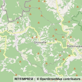 Mappa Giusvalla