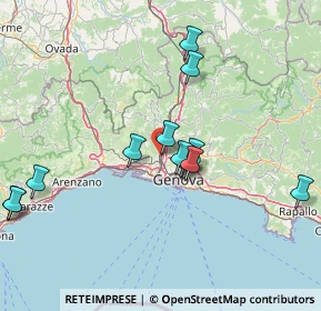 Mappa Via Alcide de Gasperi, 16161 Campomorone GE, Italia (14.79308)